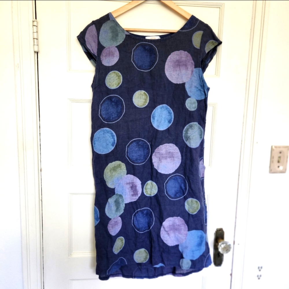 Linen Dress Size Small By Me & Gee
